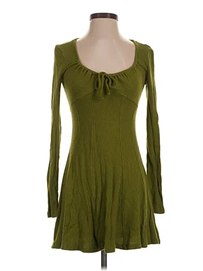 Pre-owned Wild Fable Casual Dress In Green