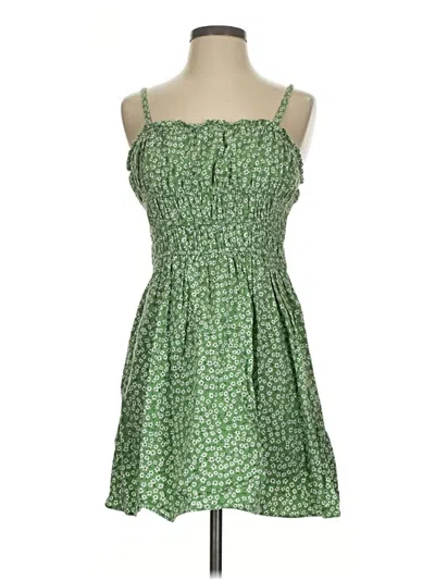 Pre-owned Wild Fable Casual Dress In Green