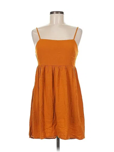 Pre-owned Wild Fable Casual Dress In Orange