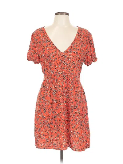 Pre-owned Wild Fable Casual Dress In Orange