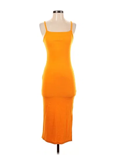 Pre-owned Wild Fable Casual Dress In Orange
