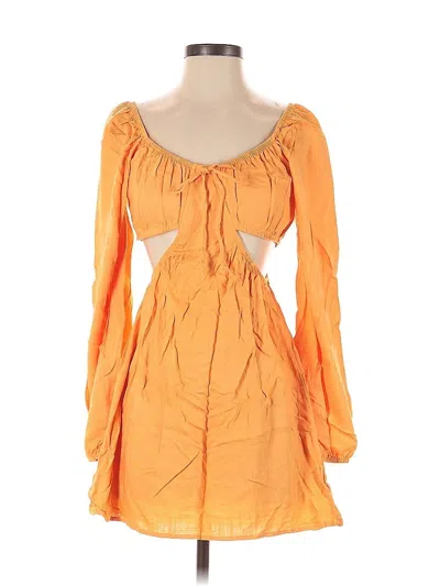 Pre-owned Wild Fable Casual Dress In Orange