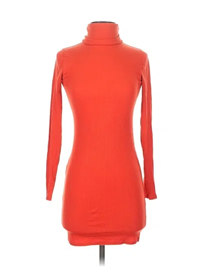 Pre-owned Wild Fable Casual Dress In Orange