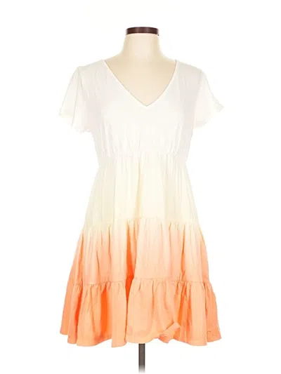 Pre-owned Wild Fable Casual Dress In Orange