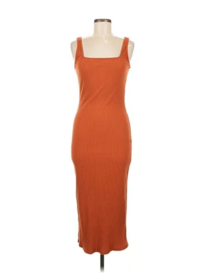 Pre-owned Wild Fable Casual Dress In Orange