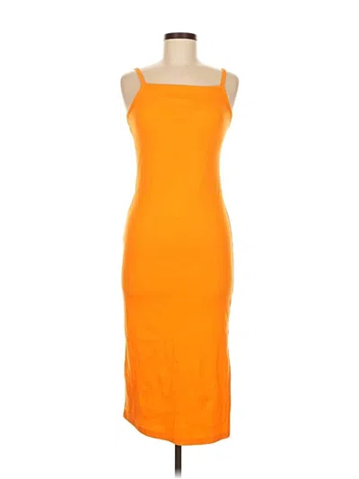 Pre-owned Wild Fable Casual Dress In Orange