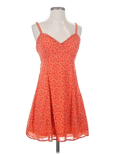Pre-owned Wild Fable Casual Dress In Orange