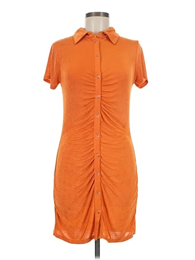 Pre-owned Wild Fable Casual Dress In Orange
