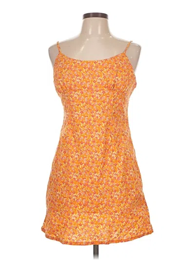 Pre-owned Wild Fable Casual Dress In Orange