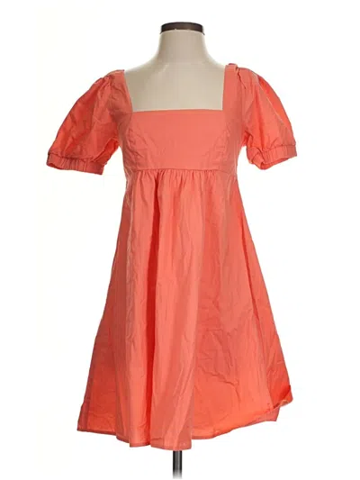 Pre-owned Wild Fable Casual Dress In Orange