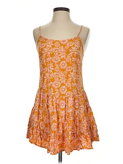 Pre-owned Wild Fable Casual Dress In Orange