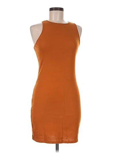 Wild Fable Casual Dress In Orange