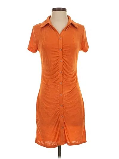 Pre-owned Wild Fable Casual Dress In Orange