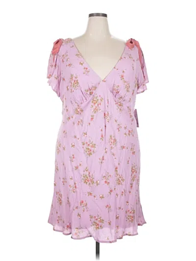 Wild Fable Casual Dress In Pink