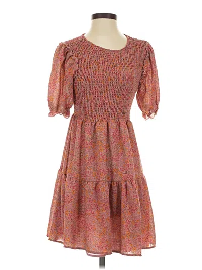 Pre-owned Wild Fable Casual Dress In Pink