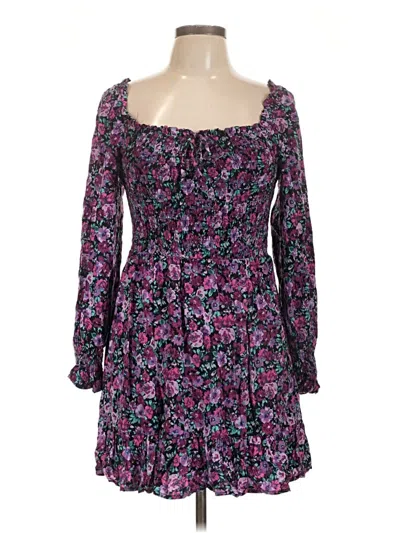 Pre-owned Wild Fable Casual Dress In Purple