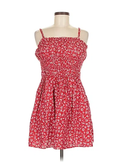 Pre-owned Wild Fable Casual Dress In Red