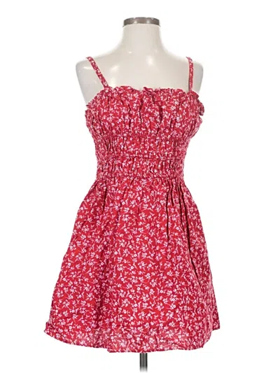 Pre-owned Wild Fable Casual Dress In Red