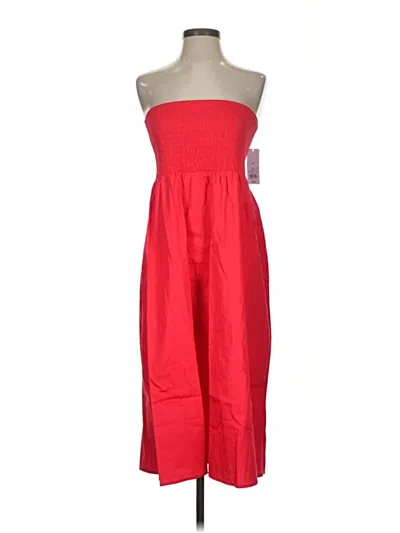 Wild Fable Casual Dress In Red