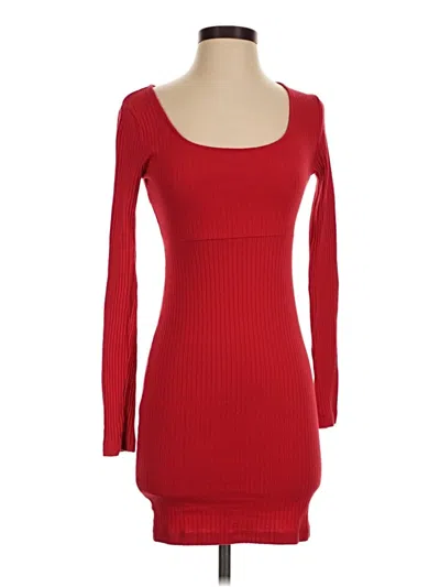 Pre-owned Wild Fable Casual Dress In Red