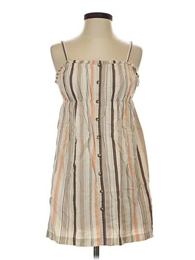 Pre-owned Wild Fable Casual Dress In Tan