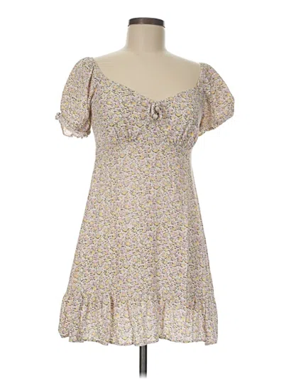 Pre-owned Wild Fable Casual Dress In Tan