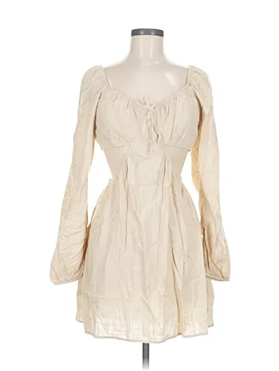 Wild Fable Casual Dress In White