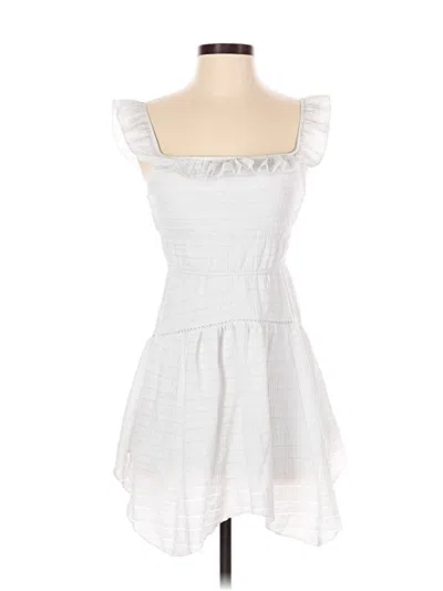 Pre-owned Wild Fable Casual Dress In White