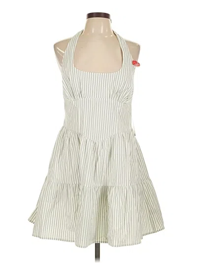Pre-owned Wild Fable Casual Dress In White