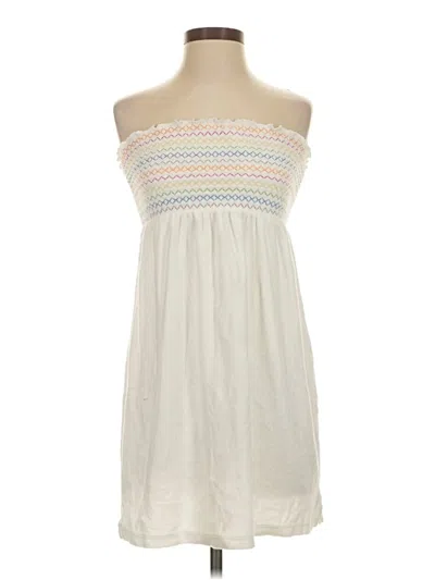 Pre-owned Wild Fable Casual Dress In White