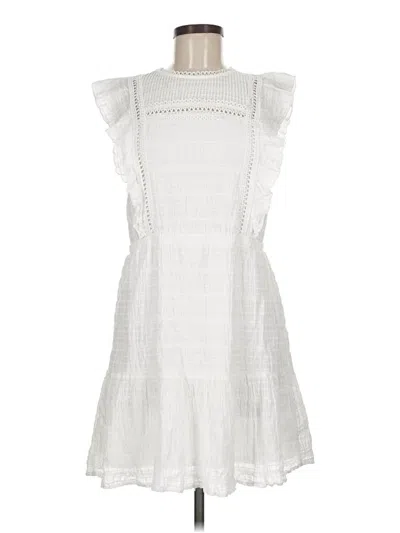 Pre-owned Wild Fable Casual Dress In White