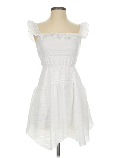 Pre-owned Wild Fable Casual Dress In White