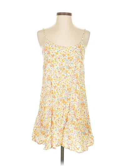 Pre-owned Wild Fable Casual Dress In Yellow