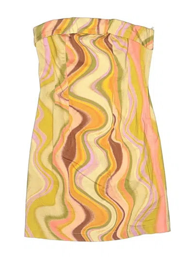 Pre-owned Wild Fable Casual Dress In Yellow