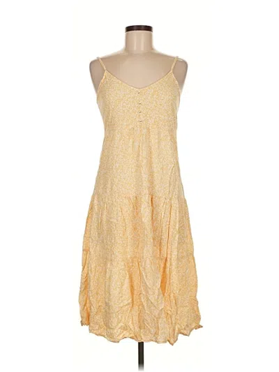 Pre-owned Wild Fable Casual Dress In Yellow