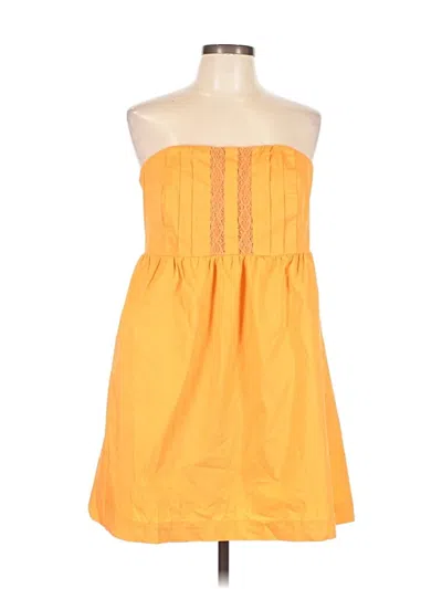 Pre-owned Wild Fable Casual Dress In Yellow