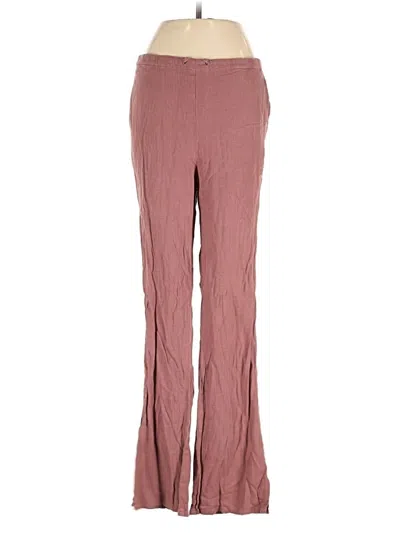 Pre-owned Wild Fable Casual Pants In Burgundy