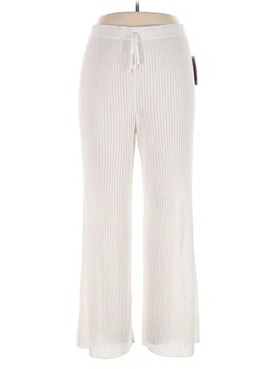 Wild Fable Casual Pants In Ivory