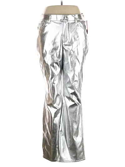 Wild Fable Casual Pants In Silver