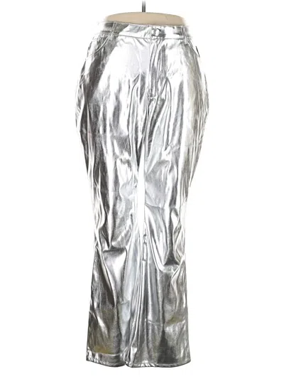 Wild Fable Casual Pants In Silver