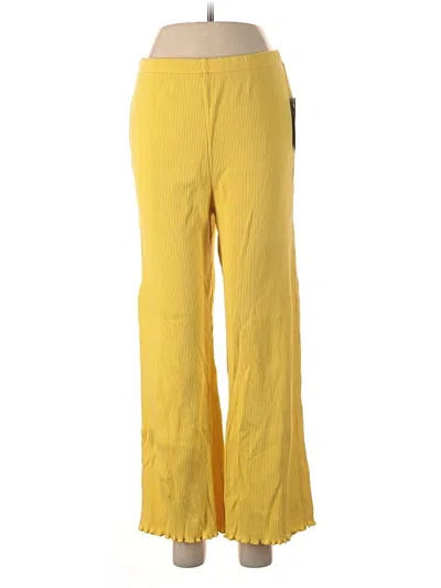 Wild Fable Casual Pants In Yellow