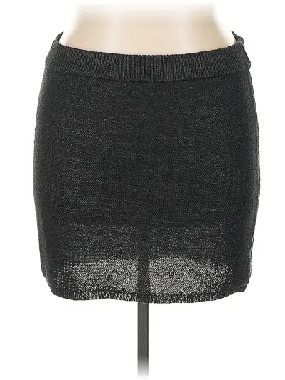Pre-owned Wild Fable Casual Skirt In Black