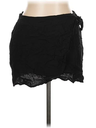 Pre-owned Wild Fable Casual Skirt In Black