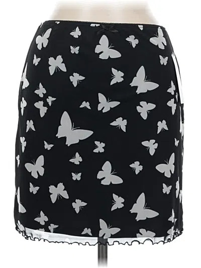 Wild Fable Casual Skirt In Black