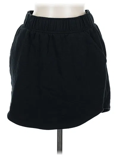 Pre-owned Wild Fable Casual Skirt In Black