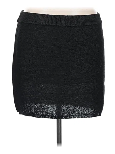 Pre-owned Wild Fable Casual Skirt In Black