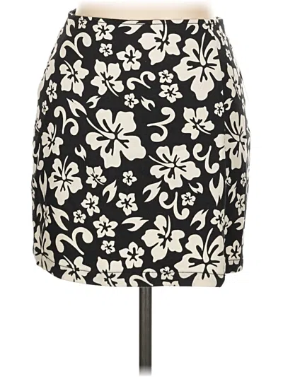 Wild Fable Casual Skirt In Black