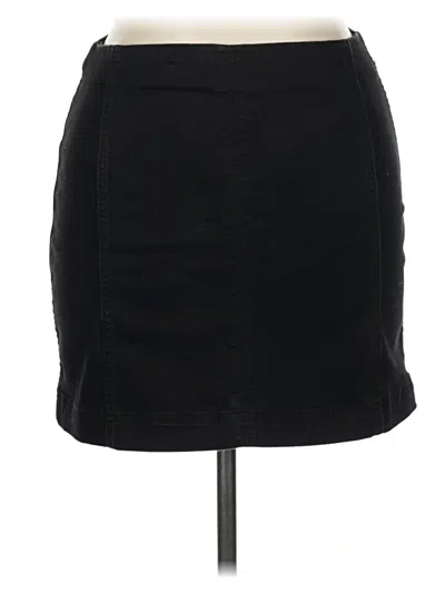 Pre-owned Wild Fable Casual Skirt In Black