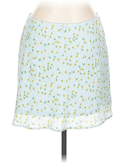 Pre-owned Wild Fable Casual Skirt In Blue