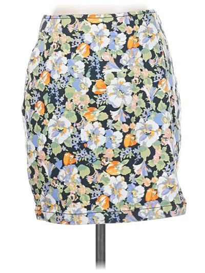 Pre-owned Wild Fable Casual Skirt In Blue